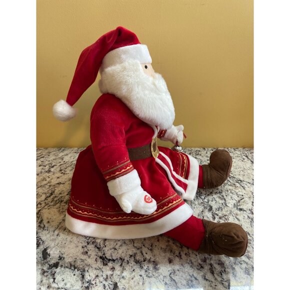 Hallmark Polar Express Santa Plush Musical Bell 2004 Christmas Not Tested - Picture 5 of 8